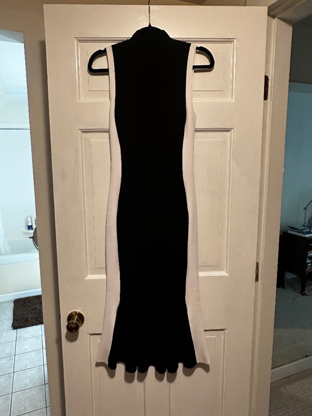 Black Kendall + Kylie Illusion Dress